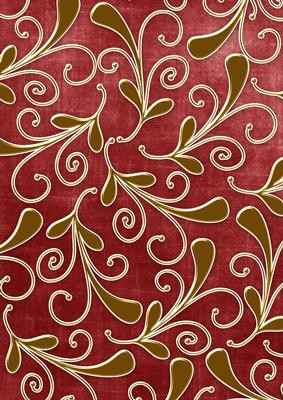 Pinkred Gold Darks Swirls Large A4 Backing Paper