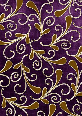 Purple Gold Darks Swirls Large A4 Backing Paper
