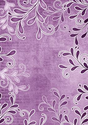 Lilac Swirl Toned A4 Backing Paper