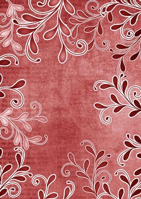 Pink Swirl Toned A4 Backing Paper