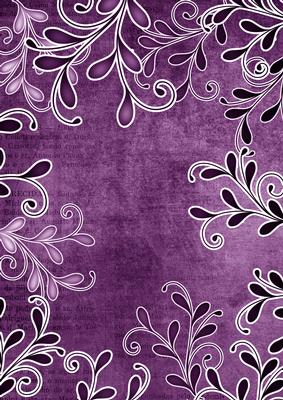 Purple Swirl Toned A4 Backing Paper