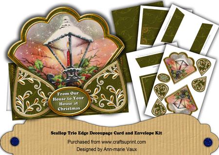 Lantern Green Our House to Your House Scallop Trio Kit