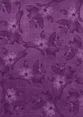 Purple Plain Apple Blossom A4 Backing Paper