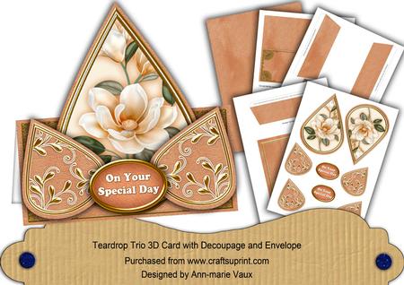 Borange Magnolia Special Day Teardrop Trio Kit