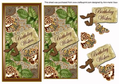 Vtea Roses Birthday Wishes Dl Topdown Topper