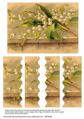 Lily of the Valley Wavy Side Stacker