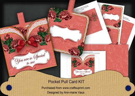 Dred Roses2 Special to Me Vintage Pocket Pull Card Kit