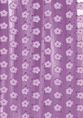 Lilac Dollshouse Flora Paint A4 Backing Paper