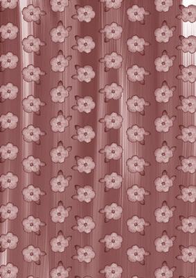 Dusky Pink Dollshouse Flora Paint A4 Backing Paper