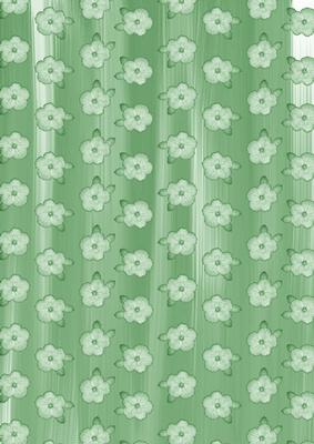 Mint Dollshouse Flora Paint A4 Backing Paper