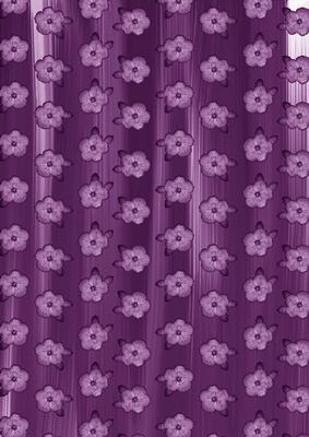 Purple Dollshouse Flora Paint A4 Backing Paper