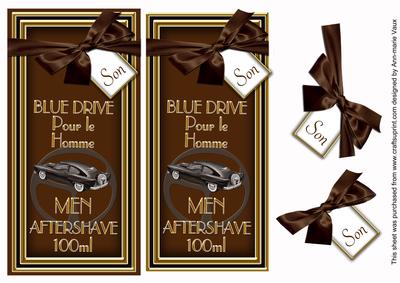 Vtea Aftershave Son Dl Topdown Decoupage Topper