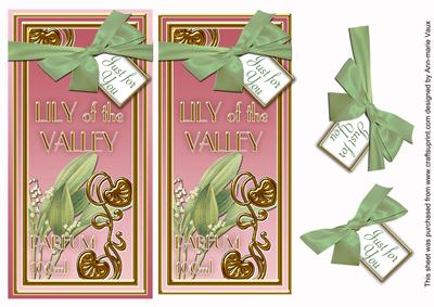 Lily of the Valley Perfume Just for You Dl Topdown Topper