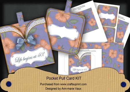 Blue Colour Flora Life Begins at 40! Pocket Pull Kit