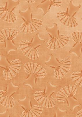 Borange Ballet Dress A4 Backing Paper