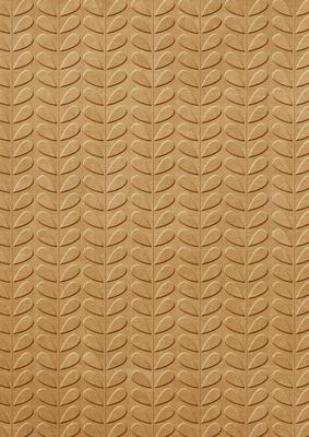 Vtea Retro Embossed Leaves A4 Backing Paper