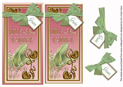 Lily of the Valley Perfume Gran Dl Top Down Topper