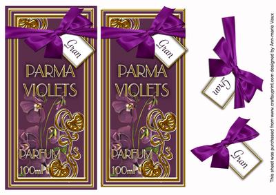 Parma Violets Perfume Gran Dl Topdown Topper