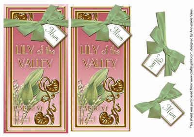 Lily of the Valley Perfume Mum Dl Topdown Topper