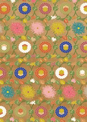 Vtea Oriental Lotus Colour A4 Backing Paper