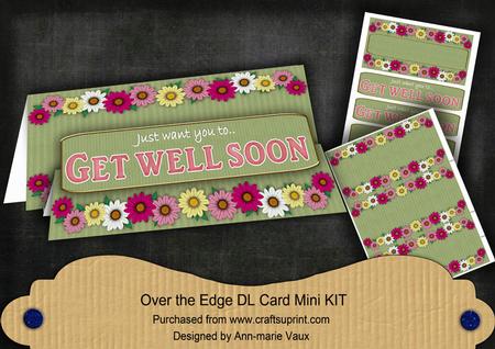 Olive Daisy Get Well Soon Dl Over the Edge Mini Kit