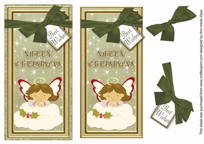 Olive Angel Merry Christmas Dl Topdown Step by Step