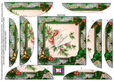 For You Holly 5in Rounded Spiral Stacker