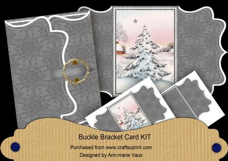 Snow Tree Silver Buckle Bracket Mini Card Kit