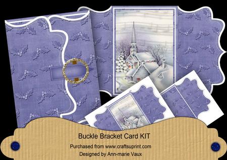 Blue Village Buckle Bracket Mini Card Kit
