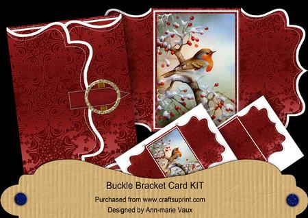 Red Robin Buckle Bracket Mini Card Kit
