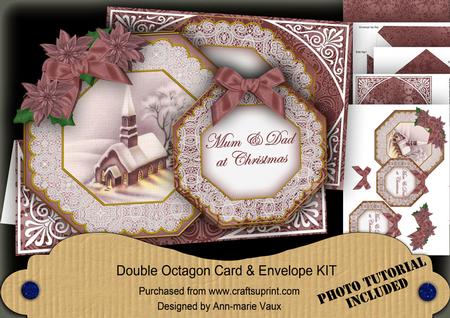 Church Lights Mum & Dad Double Octagon Card Kit
