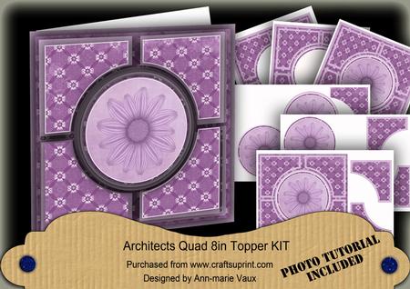 Daisy Lilac Architects Quad 8in Cf Kit