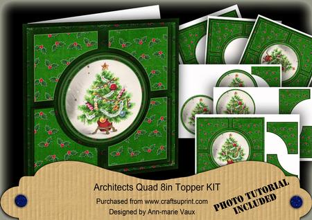 Elegant Tree Green Architects Quad 8in Cf Kit