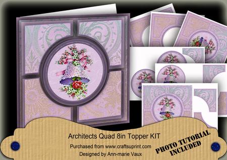 Wedding Bell Lilac Architects Quad 8in Cf Kit