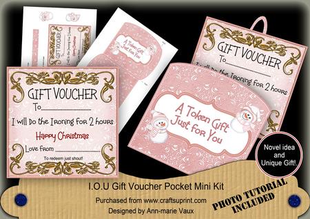Treat Do the Ironing Christmas Gift Pocket Mini Kit