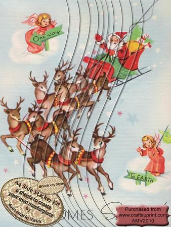 Santas Coming A4 Swirvey Side Stacker Kit