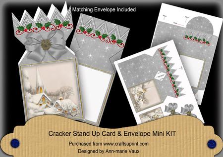 Ice Church Cracker Card & Envelope Mini Kit