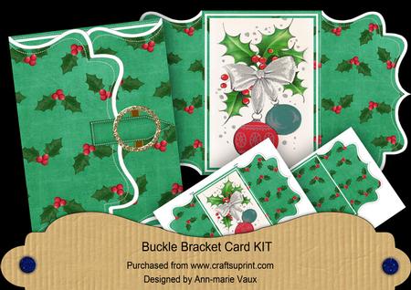 Baubles Green Buckle Bracket Mini Card Kit