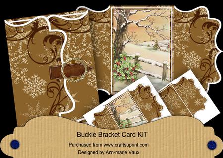 A Winters Tale Buckle Bracket Mini Card Kit