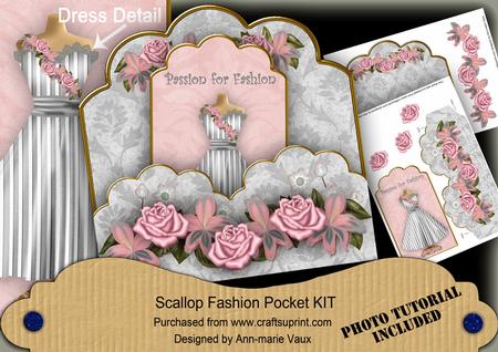 Silp Passion for Fashion Scallop Fashion Tag Cf Mini Kit