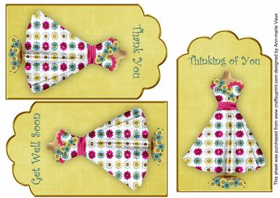Lemon Teal Daisy Dress General Mix Fashion Tag Sheet