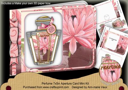 Water Lily Perfume 7x5inch Aperture Card Mini Kit