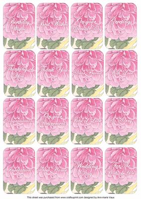Camilla Pink Matching Floral Perfume Mixed Sentiment Cards