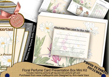 Daisies Floral Perfume Presentation Box