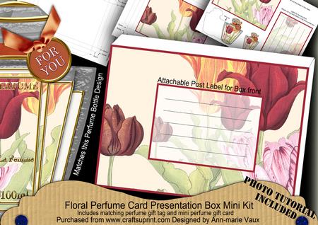 Tulips Floral Perfume Presentation Box