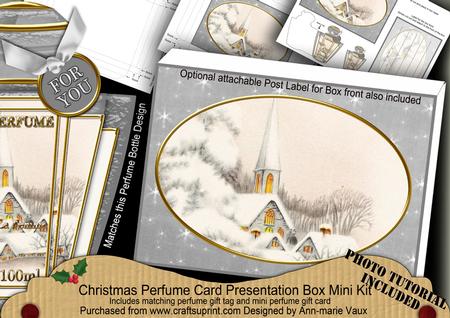 Christmas Ice Church Perfume Presentation Box
