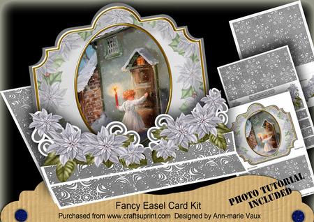 Christmas Choirboy 3D Easel Card Mini Kit