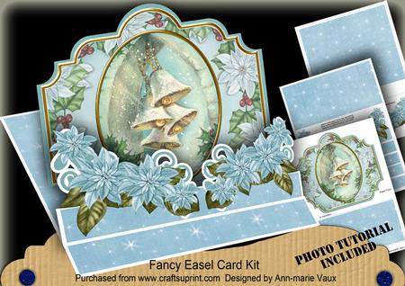 Christmas Snowbells 3D Easel Card Mini Kit