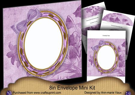 Lilac Orchid Music 8in Envelope Mini Kit