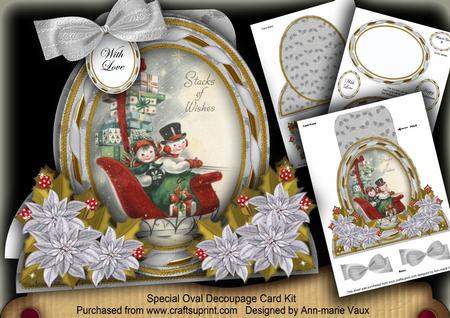 Stacks of Wishes Special Large Oval Card Mini Kit